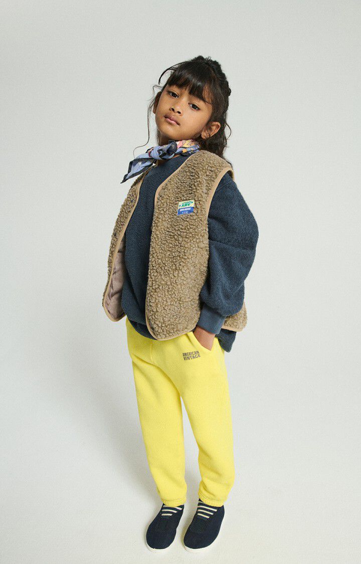 American vintage Enfant Veste Hoktown sans manches Muscade Chine