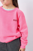 Charger l&#39;image dans la galerie, American vintage Enfant Sweatshirt Izubird Rose Fluo