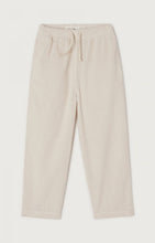 Charger l&#39;image dans la galerie, American vintage Enfant Pantalon Padow en velours Ecru