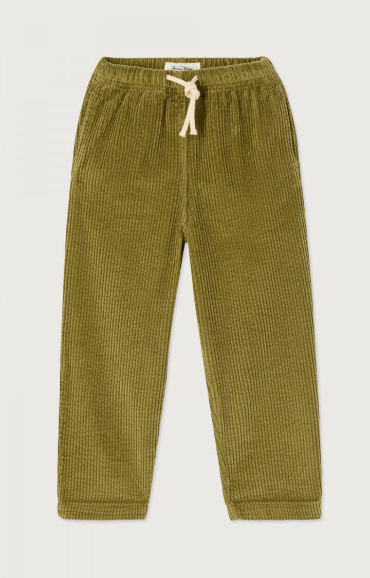 American vintage Enfant Pantalon Padow en velours Herbes de Provence