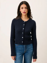 Charger l'image dans la galerie, Rouje Cardigan Loica Uni Marine