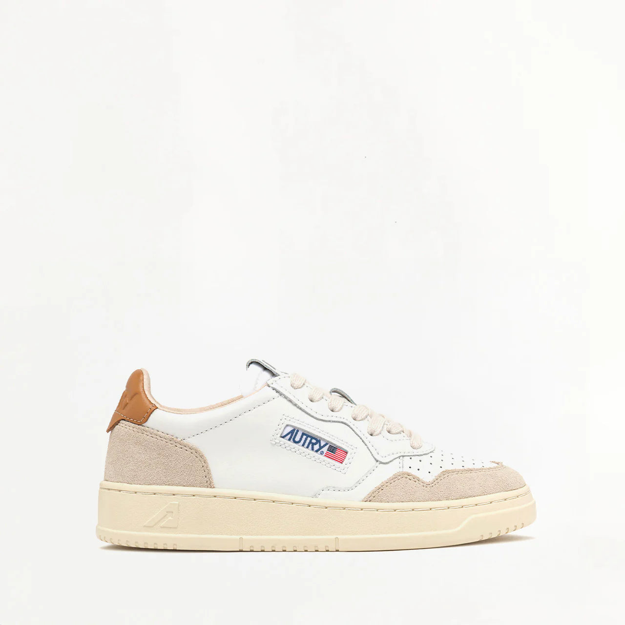 Autry Sneakers Medalist 01 Low Suede Brown Sugar LS02