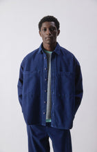 Charger l'image dans la galerie, American vintage Chemise Comow Bleu Brut