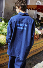 Charger l'image dans la galerie, American vintage Chemise Comow Bleu Brut