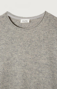 American vintage Pull Ducksbay Gris chine
