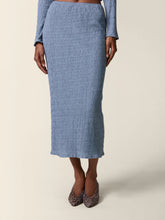 Charger l&#39;image dans la galerie, Rouje Jupe Naella Tube Midi Denim