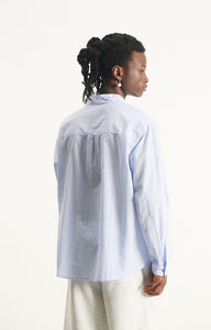 American vintage Chemise Eluabird Rayures Bleu