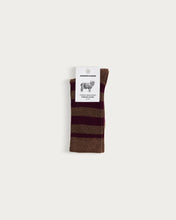 Charger l'image dans la galerie, Homecore Chaussettes en Laine Mérinos Cocoa Red