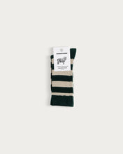 Charger l'image dans la galerie, Homecore Chaussettes en Laine Mérinos Khaki Cream