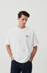 American vintage T-Shirt Fizvalley Logo Blanc