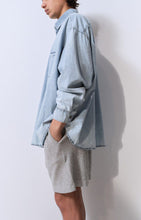 Charger l'image dans la galerie, American vintage Chemise Paybou en Denim Blue Snow