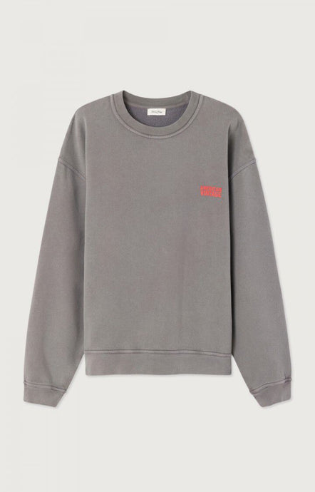 American vintage Sweatshirt Plizzy Cendre Vintage