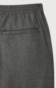 American vintage Pantalon Wobby en Laine Anthracite