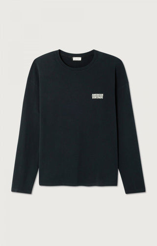 American vintage T-Shirt Manches Longues Ykobow Tenebre