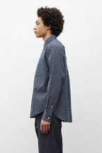 Charger l'image dans la galerie, Norse Projects Chemise Kongshoved Check Dark Navy