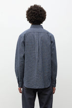 Charger l'image dans la galerie, Norse Projects Chemise Kongshoved Check Dark Navy