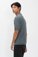 Charger l'image dans la galerie, Norse Projects Polo Anholt Crepe Greyish Blue