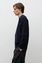 Charger l'image dans la galerie, Norse Projects Pull Kragholm Boiled Wood Dark Navy