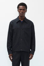 Charger l'image dans la galerie, Norse Projects Surchemise Arresskov Coton Lin Dark Navy