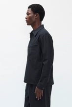 Charger l'image dans la galerie, Norse Projects Surchemise Arresskov Coton Lin Dark Navy