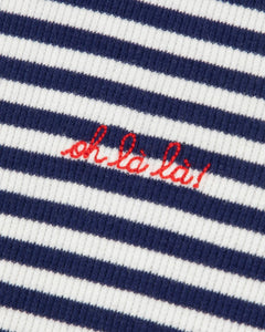 Maison Labiche T-Shirt Folies Off White Navy