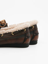 Charger l'image dans la galerie, Toral Mocassins Nahua en Cuir Dark Brown