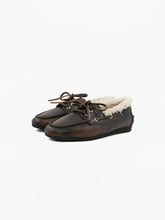 Charger l'image dans la galerie, Toral Mocassins Nahua en Cuir Dark Brown