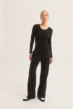 Charger l'image dans la galerie, Pablo Pantalon Melie Plumetis Noir