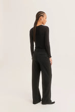 Charger l'image dans la galerie, Pablo Pantalon Melie Plumetis Noir
