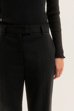 Charger l'image dans la galerie, Pablo Pantalon Melie Plumetis Noir
