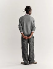Charger l'image dans la galerie, Maison Kitsuné Pull Fox Head Intarsia Mid Grey