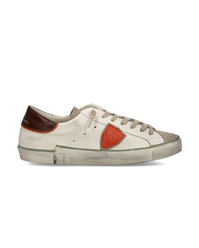 Philippe Model Baskets PRSX VVB3 Lait Orange