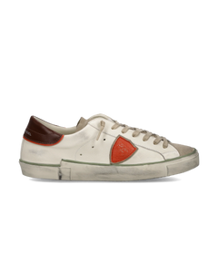 Philippe Model Baskets PRSX VVB3 Lait Orange