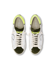Charger l&#39;image dans la galerie, Philippe Model Baskets PRSX WX48 Blanc Militaire