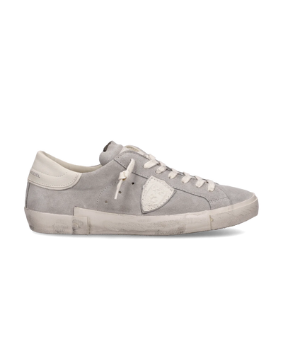 Philippe Model Baskets PRSX XS13 Gris Beurre