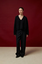 Charger l'image dans la galerie, Bellepiece Pull Sean en Laine Navy