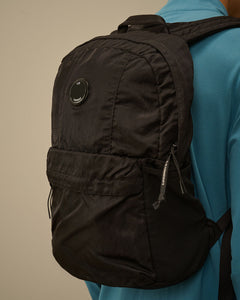 C.P. Company Sac Nylon B Lens Backpack Black
