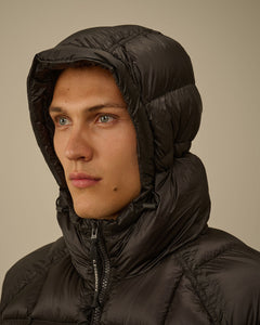 C.P. Company Veste DD Shell Hooded Down Puffer Black