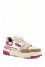Charger l&#39;image dans la galerie, Autry Sneakers CLC Low Leather Fuchsia UN02