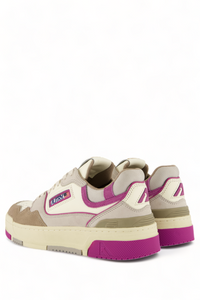 Autry Sneakers CLC Low Leather Fuchsia UN02