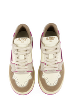 Charger l&#39;image dans la galerie, Autry Sneakers CLC Low Leather Fuchsia UN02