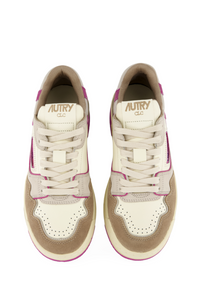 Autry Sneakers CLC Low Leather Fuchsia UN02