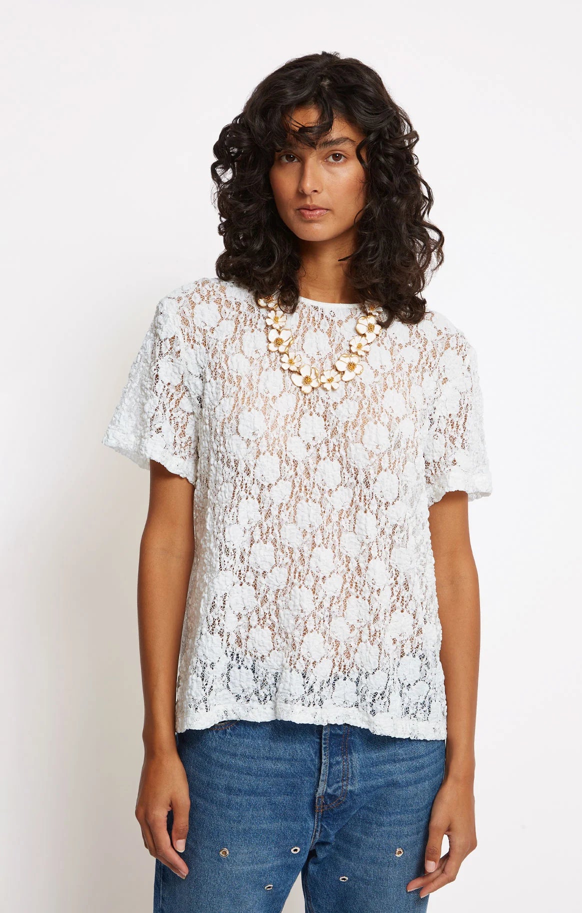 Roseanna T-Shirt Martial Blanc