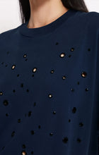 Charger l&#39;image dans la galerie, Roseanna T-shirt Homer Studs Denim