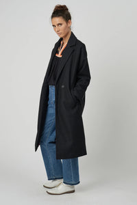 Swildens Manteau Leo Noir