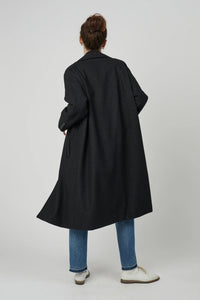 Swildens Manteau Leo Noir