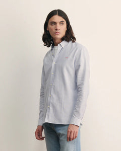 Maison Labiche Chemise Amour Oxford Navy