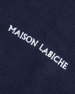Maison Labiche Veste Sebasto en Twill Carbon Blue