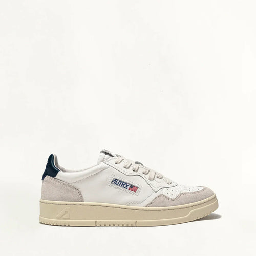 Autry Sneakers Medalist 01 Low Suede Navy LS28