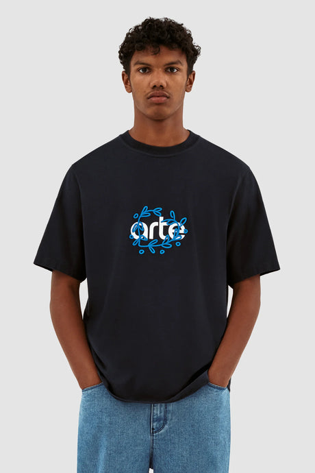 Arte T-Shirt Teo Front Navy